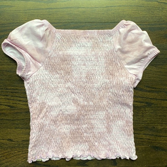 Abercrombie kids size 7/8 ruffle purple top! - Picture 2 of 3